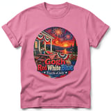 Gogh Red White Blue ~ Comfort Colors Premium Tee thumbnail 11