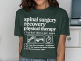 Spinal Surgery PT Recovery Tee thumbnail 3
