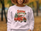 Snow Much Fun Christmas Truck Tee thumbnail 12