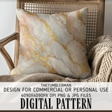 Marble Tumbler Design, Gold Vein Digital Paper, Floral Junk Journal, Watercolor Backgrounds, Printable PNG, Scrapbooking Paper thumbnail 5