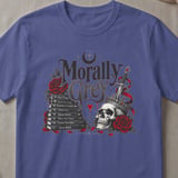 Morally Grey Book Tropes Tee thumbnail 6
