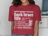 Back Brace Life Tee thumbnail 6