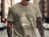The Lord Is My Shepherd Psalm 23 T-Shirt, Christian Faith Apparel, Lamb of God Religious Verse Tee, Inspirational Gift for Her thumbnail 5