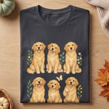 Golden Retriever Puppies Tee thumbnail 3