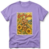 Gogh Yorkie ~ Comfort Colors Premium Tee thumbnail 6