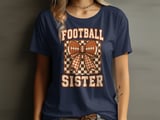 Football Sister Tee or Sweatshirt thumbnail 1