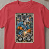 The Welder Tarot Card Tee thumbnail 3