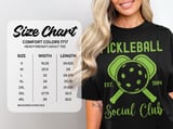 Pickleball Comfort Colors Shirt, Pickleball Est. 1984 Social Club, Vintage Graphic Tee thumbnail 14