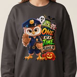 Halloween Officer Hoot the Owl Sweatshirt thumbnail 15