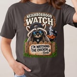 Neighborhood Watch Raccoon Tee thumbnail 11