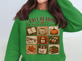 Fall Reading Essentials Art Print, Cozy Autumn Bookish Decor, Book Lover Gift, Vintage Cottagecore Fall Aesthetic, Cute Bookworm Wall Art thumbnail 5