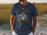 U.S. Navy Sailor T-Shirt, Patriotic American Military Veteran Gift, Honor Courage Commitment Naval Force Tee, Proud Service Member Apparel thumbnail 7