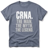 CRNA The Man The Myth The Legend Tee thumbnail 2
