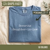 Favorite Daughter-in-Law Tee thumbnail 1