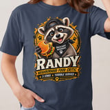 Randy Food Critic Raccoon Tee thumbnail 8