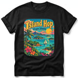 Island Hop ~ Comfort Colors Premium Tee thumbnail 1
