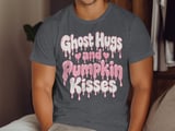 Ghost Hugs and Pumpkin Kisses Tee or Sweatshirt thumbnail 6