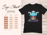 Gaming Ghost T Shirt, Pixel Art Shirt, Halloween Ghost Gamer Tee, Retro Game Shirt, Spooky Season T-Shirt, Cool Ghost Shirt thumbnail 2
