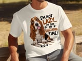 Basset Hound Time Tee thumbnail 3