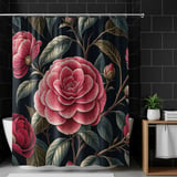 Pink Camellia Flower Tumbler Design, Digital Paper Pack, Watercolor Floral Backgrounds, Junk Journal, Scrapbooking, Printable PNG Digital thumbnail 10