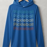 Pickleball Sport-Tek Performance Hood, Pickleball Pickleball Pickleball Pickleball Pickleball, Lightweight Hoodie thumbnail 3