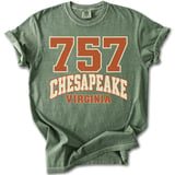 757 Chesapeake VA Tee thumbnail 6