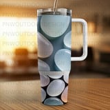40oz Tumbler Sublimation Wrap, Pastel Pebbles Digital Design, Seamless Distressed Tapered Pattern, Tumbler Template, DIY Tumbler Wrap thumbnail 4