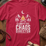 Campfire Chaos Director T-Shirt thumbnail 4