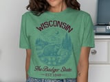 Wisconsin The Badger State Tee thumbnail 8