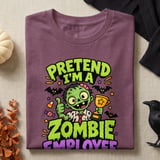 Zombie Employee of the Month Tee or Sweatshirt thumbnail 8