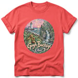 Gogh Buckeye ~ Comfort Colors Premium Tee thumbnail 4