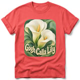 Gogh Calla Lily ~ Comfort Colors Premium Tee thumbnail 3
