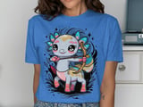 Kawaii Axolotl Archer T-Shirt thumbnail 10