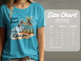Dear Beach I Love You Watercolor Beach T-Shirt, Tropical Vacation Tee, Summer Trip Shirt, Beach Lover Gift for Her, Coastal Granddaughter thumbnail 10