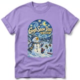 Gogh Snow Day ~ Comfort Colors Premium Tee thumbnail 6