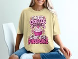 Shut The Fucupcake Coffee Tee thumbnail 4