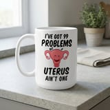 Hysterectomy Gift Mug – 99 Problems thumbnail 6