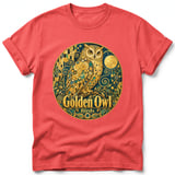 Golden Owl ~ Comfort Colors Premium Tee thumbnail 3