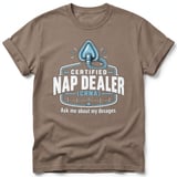 Certified Nap Dealer CRNA Tee thumbnail 5