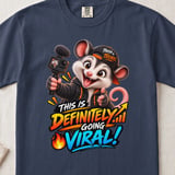 Going Viral Parker the Possum Tee thumbnail 8