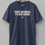 Not Antisocial Deer Season Tee thumbnail 6