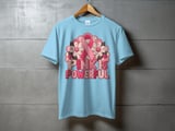 Pink Is Powerful Faux Patchwork Tee thumbnail 9