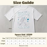 Pickleball Sport-Tek Performance Tee, Out Of This World Dinks Astronaut Graphic, Performance Court Apparel thumbnail 12