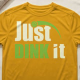 Pickleball Sport-Tek Performance Tee, Just DINK it Graphic, Moisture-Wicking Pickleball Court Apparel thumbnail 3