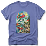 Let's Gogh to Maine ~ Comfort Colors Premium Tee thumbnail 10