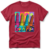 Gogh Pisa ~ Comfort Colors Premium Tee thumbnail 2