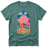 Gogh Pink City ~ Comfort Colors Premium Tee thumbnail 8