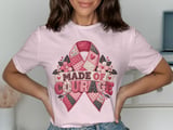 Made of Courage Faux Patchwork Tee thumbnail 7