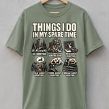 Things I Do In My Spare Time Hunting Tee thumbnail 3
