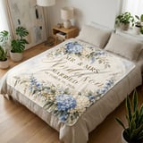 Mr and Mrs Wedding Blanket thumbnail 4